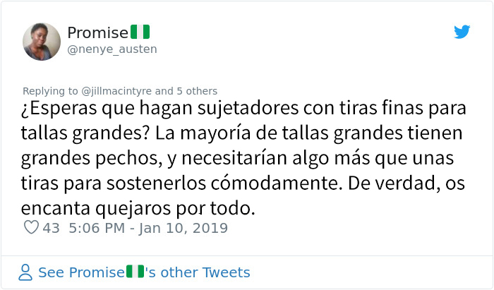 Se dan cuenta de que la nueva lencería de Rihanna es distinta para mujeres delgadas y de talla grande, y las comparan
