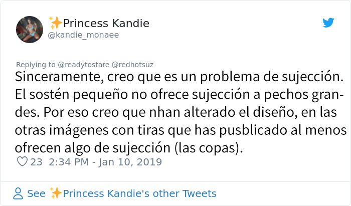 Se dan cuenta de que la nueva lencería de Rihanna es distinta para mujeres delgadas y de talla grande, y las comparan