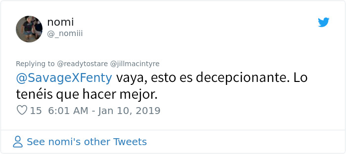 Se dan cuenta de que la nueva lencería de Rihanna es distinta para mujeres delgadas y de talla grande, y las comparan