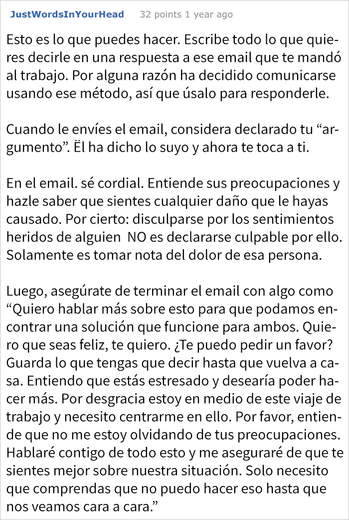 Este marido escribe cada vez que su mujer no quiso practicar sexo con él y se lo envió en un email cuando ella se fue en un viaje de trabajo