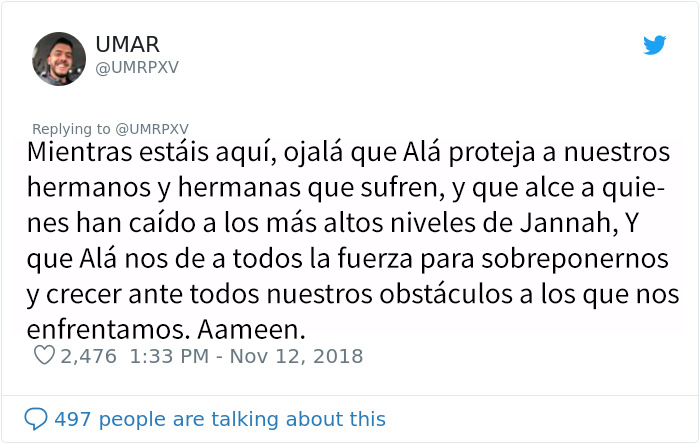 Este hombre musulmán comparte en Twitter como le trata cada día su compañero judío