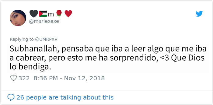 Este hombre musulmán comparte en Twitter como le trata cada día su compañero judío