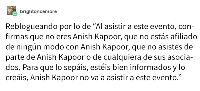 Este artista compró los derechos de un pigmento negro para que los demás no pudieran usarlo, y como venganza fue troleado