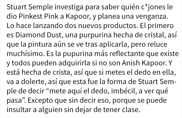 Este artista compró los derechos de un pigmento negro para que los demás no pudieran usarlo, y como venganza fue troleado