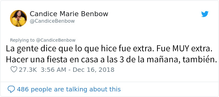 Esta mujer harta de su vecino ruidoso le escribió una divertida carta y le hizo un bizcocho a las 4 de la mañana