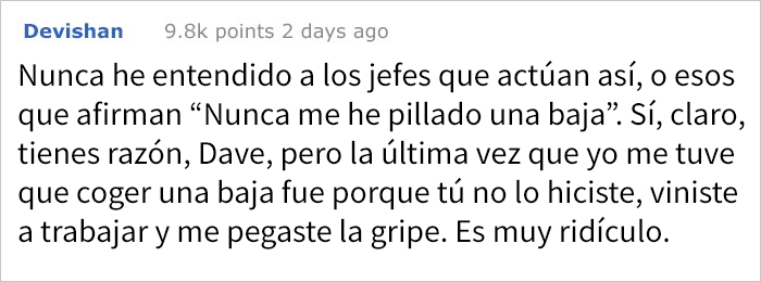 "¿No crees que esté enferma?" La gente aplaude por cómo esta empleada se vengó de su gerente