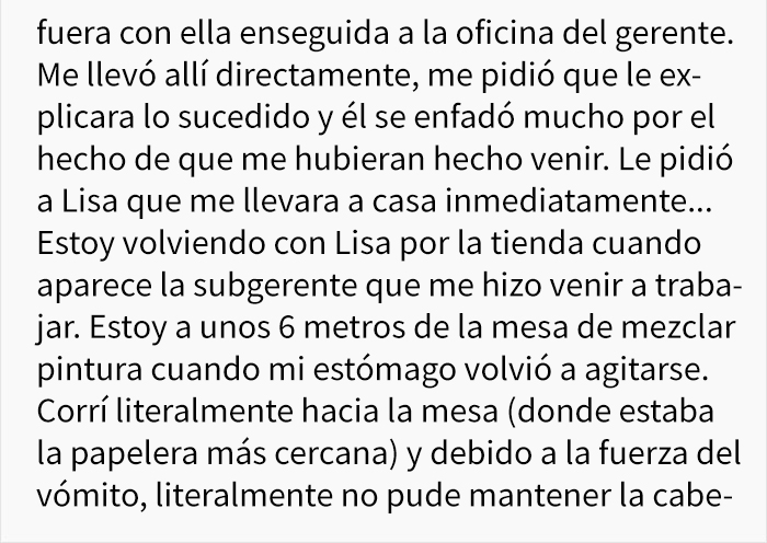 "¿No crees que esté enferma?" La gente aplaude por cómo esta empleada se vengó de su gerente