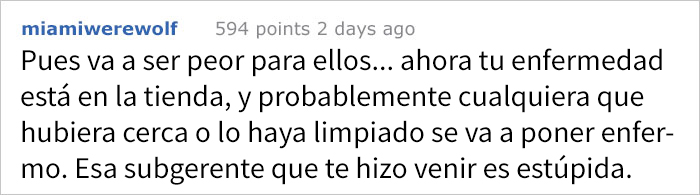 "¿No crees que esté enferma?" La gente aplaude por cómo esta empleada se vengó de su gerente