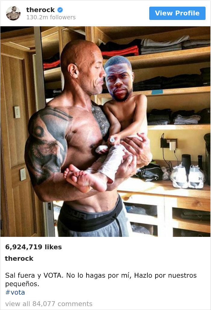 La Roca y Kevin Hart troleando uno al otro es uno de los romances entre amigos más divertidos