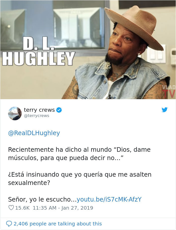 Varias celebridades se burlan de Terry Crews tras su declaración de abuso sexual por ser demasiado fuerte para que alguien abuse de él, pero Terry les cierra la boca