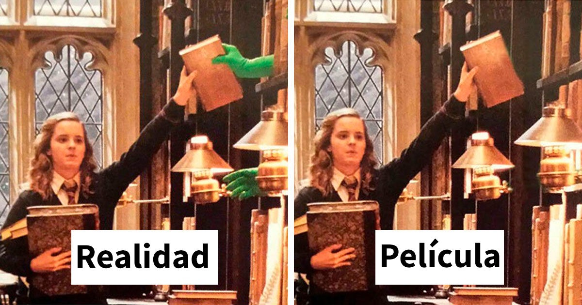 Esta cuenta de Instagram muestra escenas de películas famosas con y sin efectos especiales