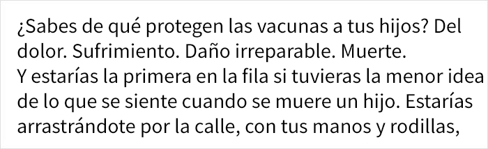 Esta madre publica sus quejas "muy enfadada" cuando su hijo de 15 días fue expuesto al sarampión por culpa de los antivacunas