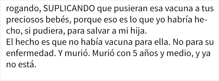 Esta madre publica sus quejas "muy enfadada" cuando su hijo de 15 días fue expuesto al sarampión por culpa de los antivacunas