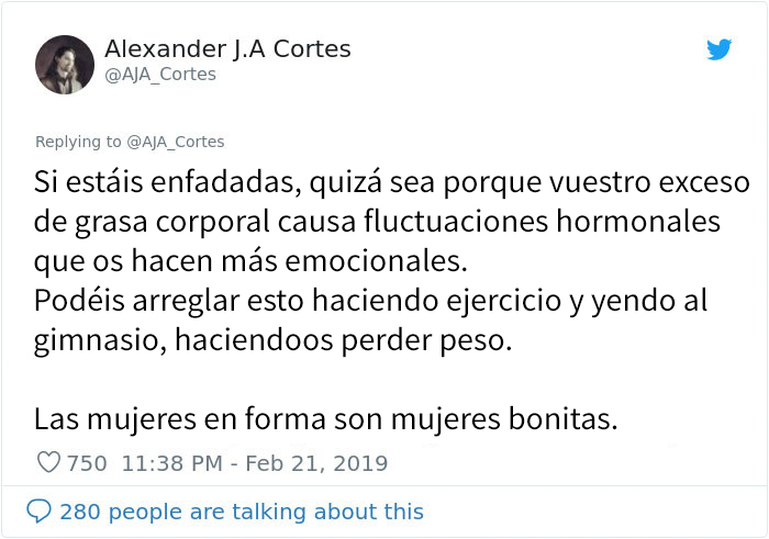 La gente destroza a este misógino sexista por sus 12 normas para "Mujeres Bellas"