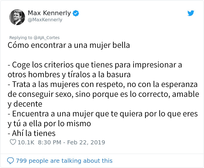 La gente destroza a este misógino sexista por sus 12 normas para "Mujeres Bellas"