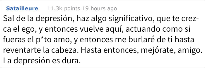 Este chico de 17 años con depresión pidió en r/RoastMe que se burlaran de su foto para tener una razón y acabar con todo, pero internet respondió