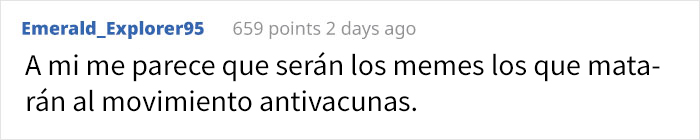 Esta madre antivacunas preguntó cómo evitar que su hijo se vacune al cumplir los 18, y fue acallada en los comentarios