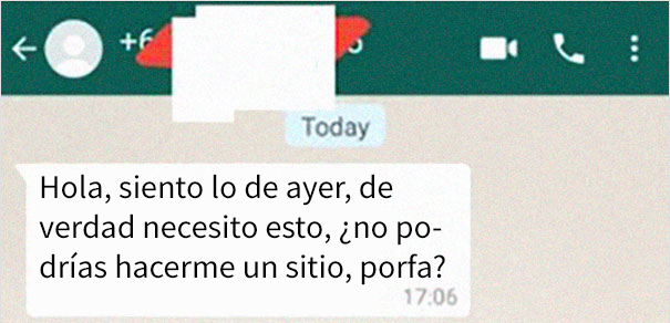 Este carpintero comparte la conversación con un niñato que le exigía una mesa personalizada en menos de 2 semanas