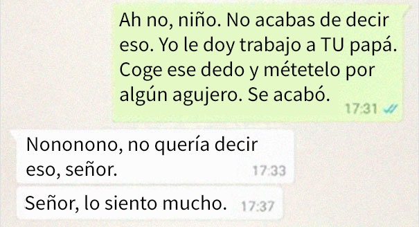 Este carpintero comparte la conversación con un niñato que le exigía una mesa personalizada en menos de 2 semanas