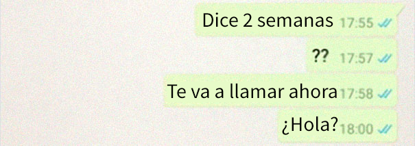 Este carpintero comparte la conversación con un niñato que le exigía una mesa personalizada en menos de 2 semanas