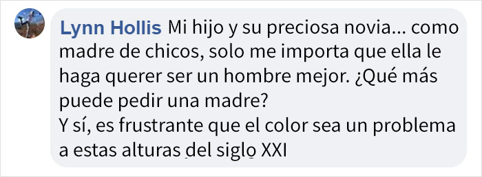 "No sabía que ella salía con un negro, ¿y tú?" Esta madre hace callar a quienes malhablan de la relación de su hija con un hombre afroamericano