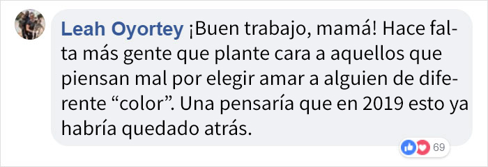 "No sabía que ella salía con un negro, ¿y tú?" Esta madre hace callar a quienes malhablan de la relación de su hija con un hombre afroamericano