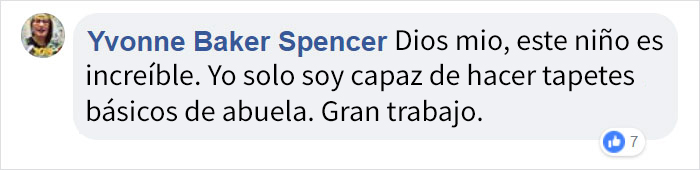 Este niño de 11 años aprendió a hacer ganchillo a los 5 años, y ahora le llaman prodigio