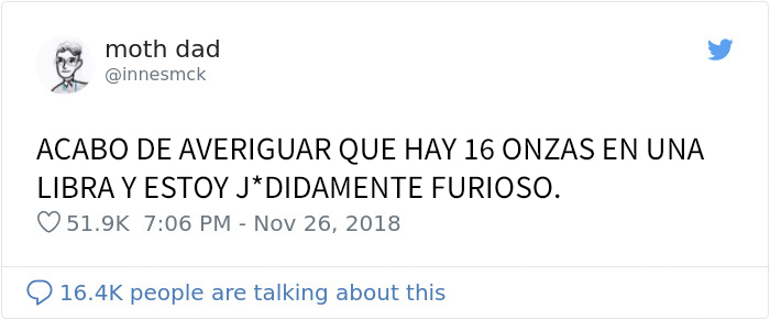 Este treintañero descubre lo ridículo que es el Sistema Imperial y no se puede creer que no todos usen el Sistema Métrico