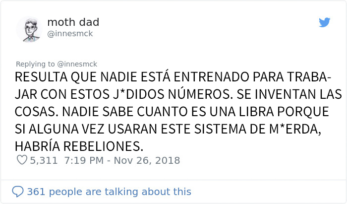 Este treintañero descubre lo ridículo que es el Sistema Imperial y no se puede creer que no todos usen el Sistema Métrico