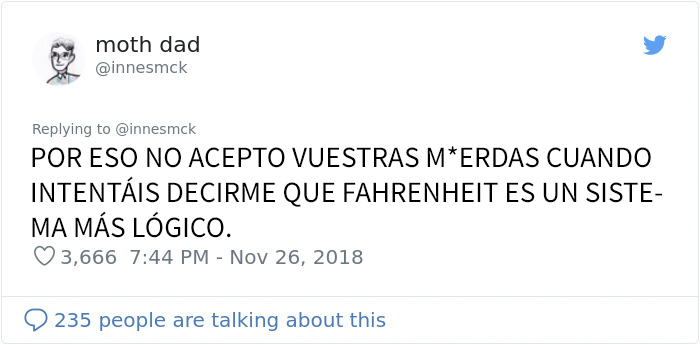 Este treintañero descubre lo ridículo que es el Sistema Imperial y no se puede creer que no todos usen el Sistema Métrico