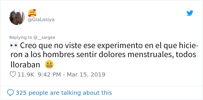 Este hombre dice que las mujeres deberían dejar de quejarse de los dolores menstruales hasta que sepan lo que se siente al desollarse las rodillas