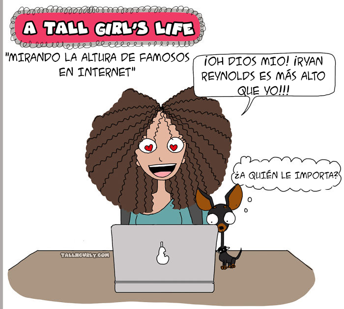 Mirando La Altura De Famosos En Internet
