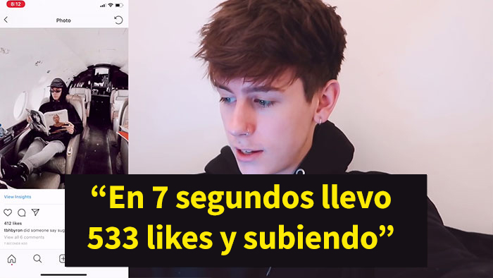 Este chico de 19 años finge llevar una vida de lujo para hacer un experimento en Instagram, y se sorprende de lo fácil que es