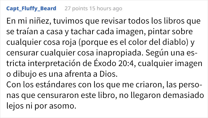 Este estudiante comparte imágenes del libro de arte de su antigua facultad cristiana, y la censura es ridícula