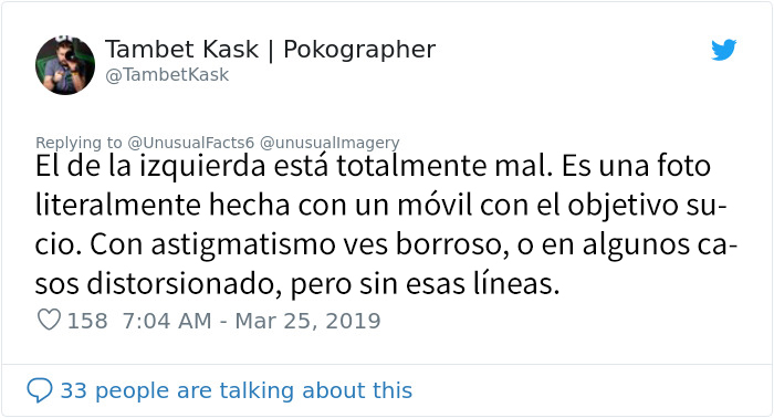 La gente descubre que tiene astigmatismo después de que esta foto comparativa se vuelva viral