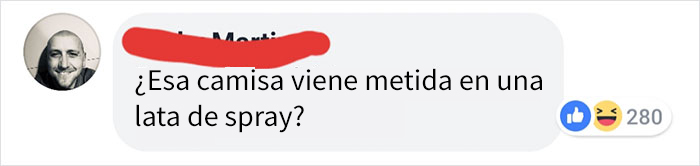 22 Divertidas respuestas a este anuncio de ropa con un modelo que lleva la camisa ridículamente prieta