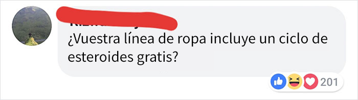 22 Divertidas respuestas a este anuncio de ropa con un modelo que lleva la camisa ridículamente prieta