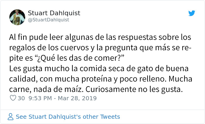 Este hombre de Seattle lleva años alimentando a una familia de cuervos y 