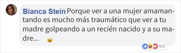 Esta madre amenaza con golpear a las mujeres que amamanten y a sus bebés, por lo que recibió reacciones negativas y perdió su empleo