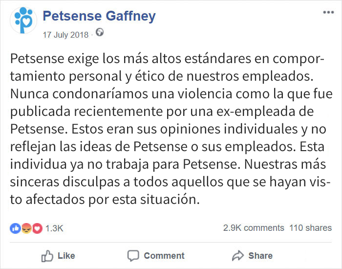 Esta madre amenaza con golpear a las mujeres que amamanten y a sus bebés, por lo que recibió reacciones negativas y perdió su empleo