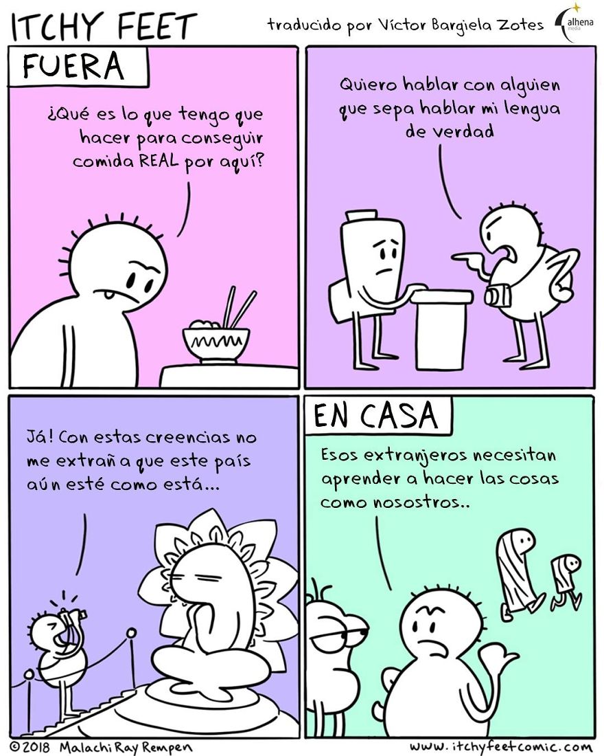 Fuera vs En casa