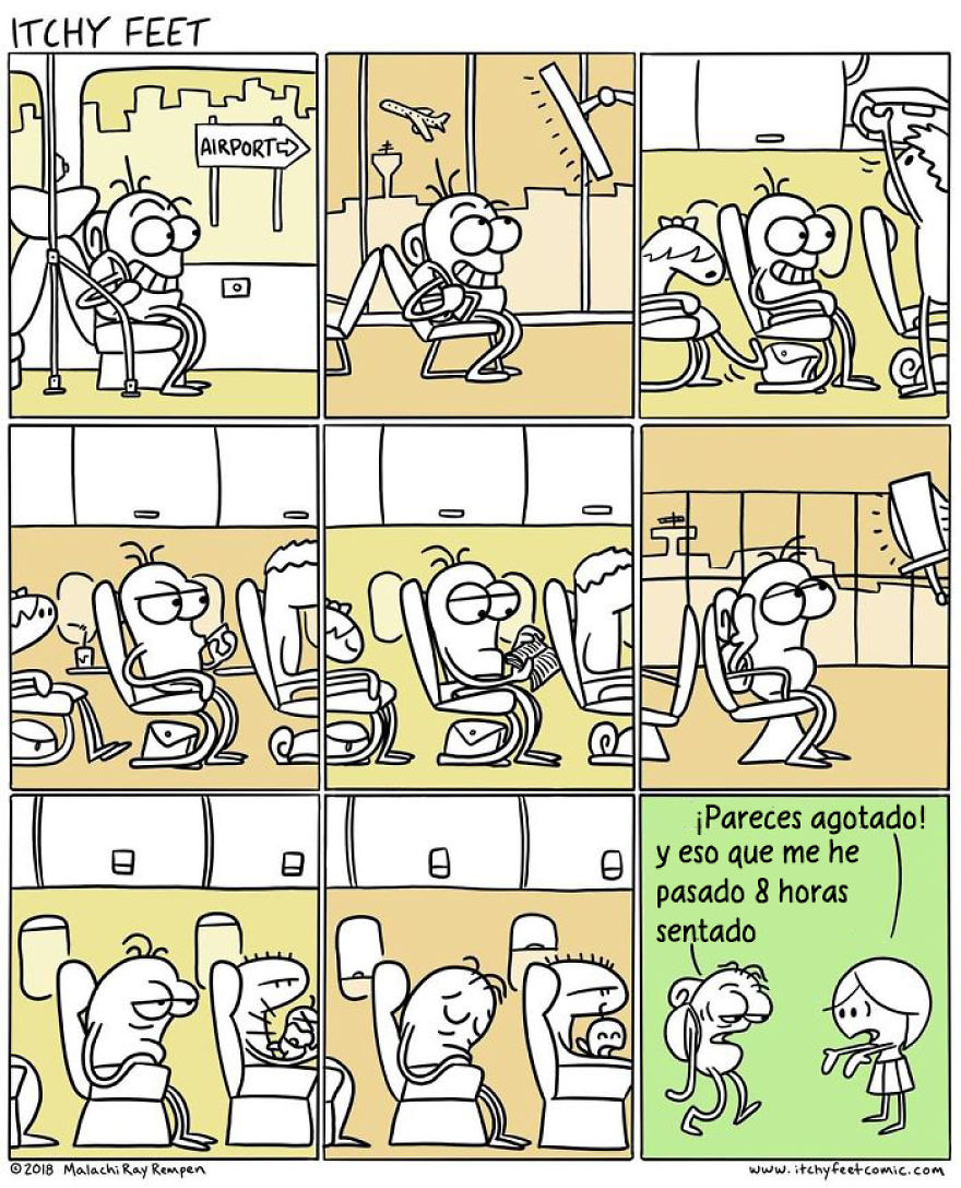 Viajar en avión
