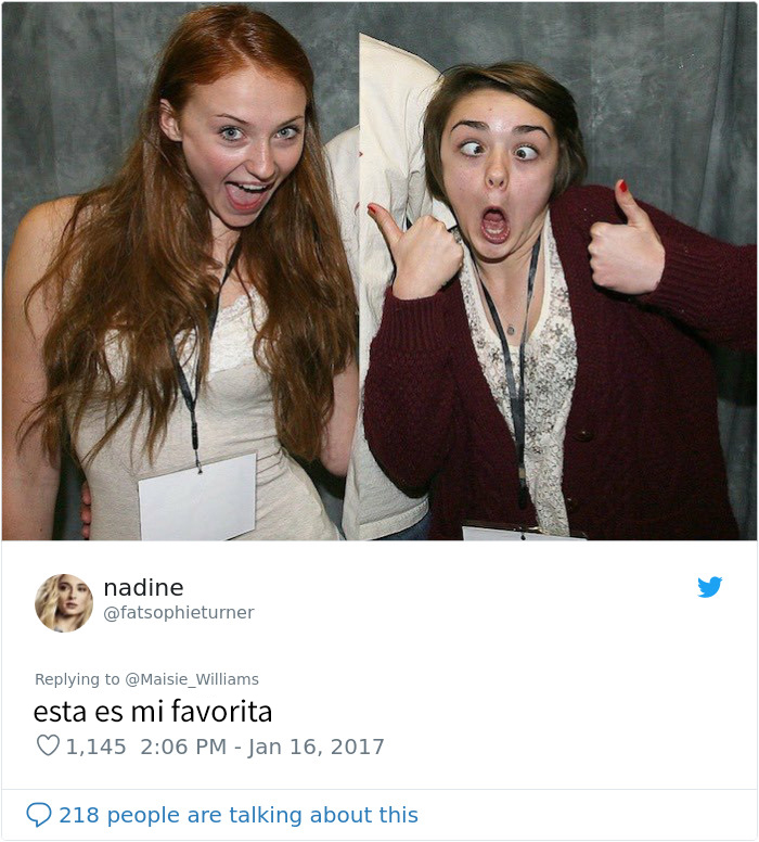 8 Veces que Maisie Williams nos hizo reír