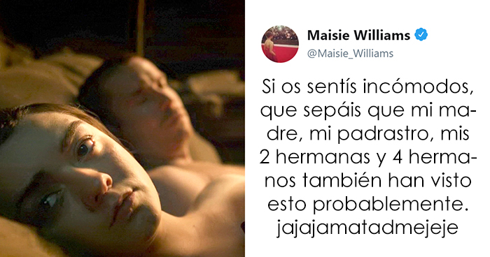 8 Veces que Maisie Williams nos hizo reír