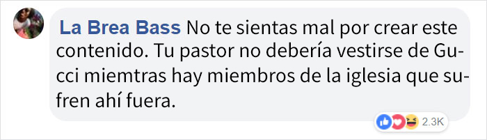 Esta persona recopila fotos de predicadores llevando ropa cara de diseño para mostrar el otro lado de la Iglesia