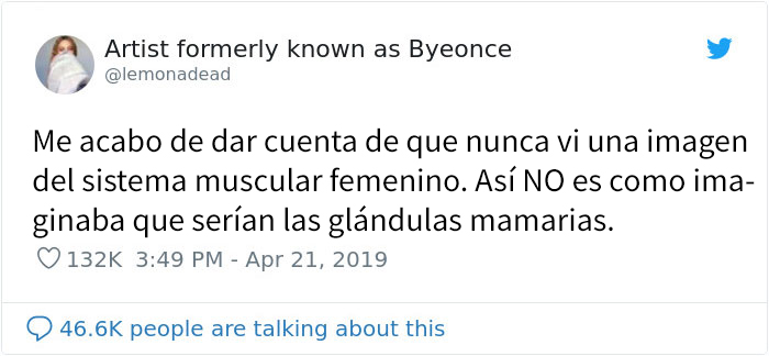 La gente no se puede creer que esta foto de las glándulas mamarias femeninas sea real