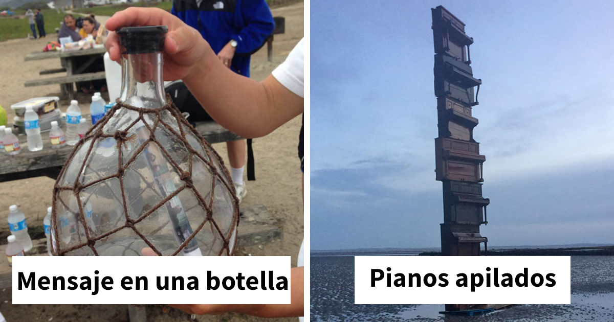 30 Cosas muy interesantes que la gente encontró en la playa