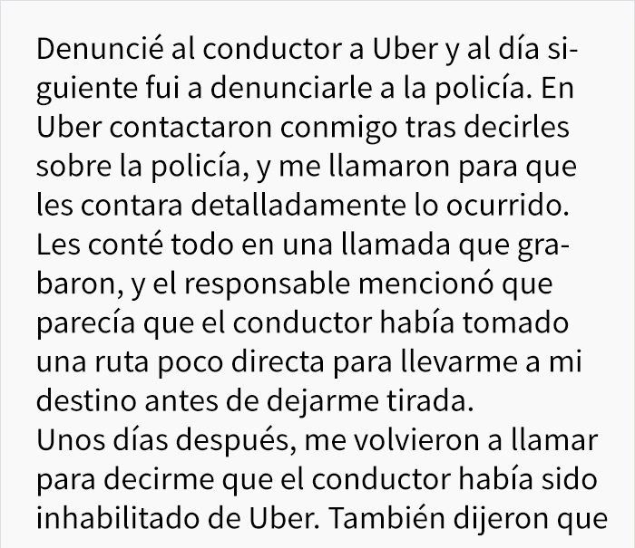Este conductor de Uber detuvo el coche y abandonó a una mujer en medio de la carretera tras saber que se dirigía a abortar