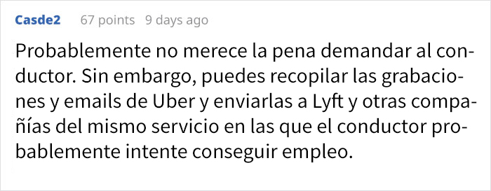 Este conductor de Uber detuvo el coche y abandonó a una mujer en medio de la carretera tras saber que se dirigía a abortar