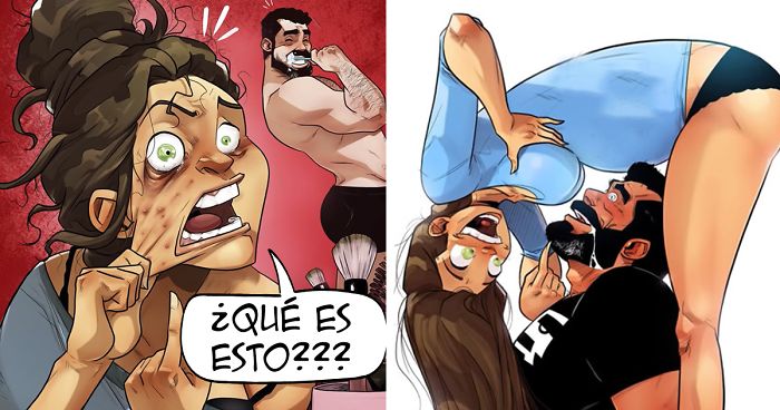 10 Divertidos cómics de Yehuda que muestran las dificultades de la pareja con el embarazo